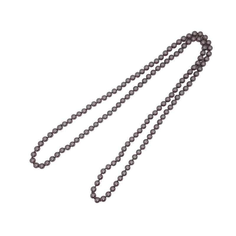 Modeschmuck Kette Grau